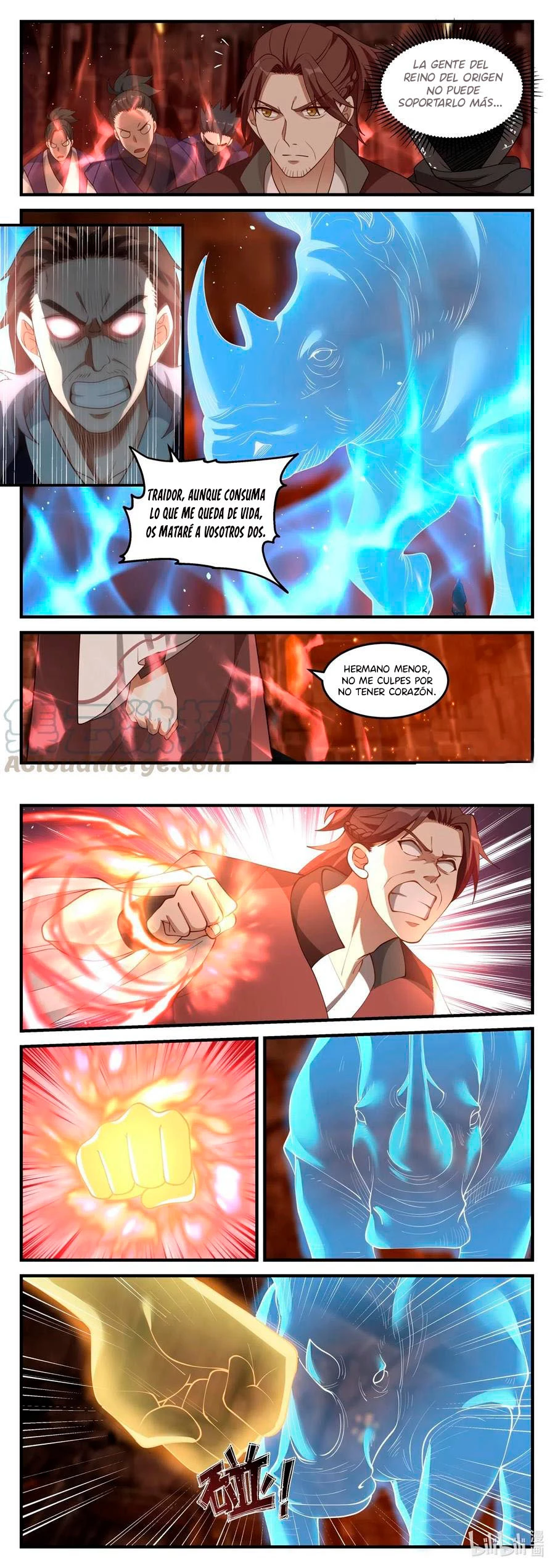 Dios marcial Asura - Capítulo 129 - Página 4 - LectorTMOo