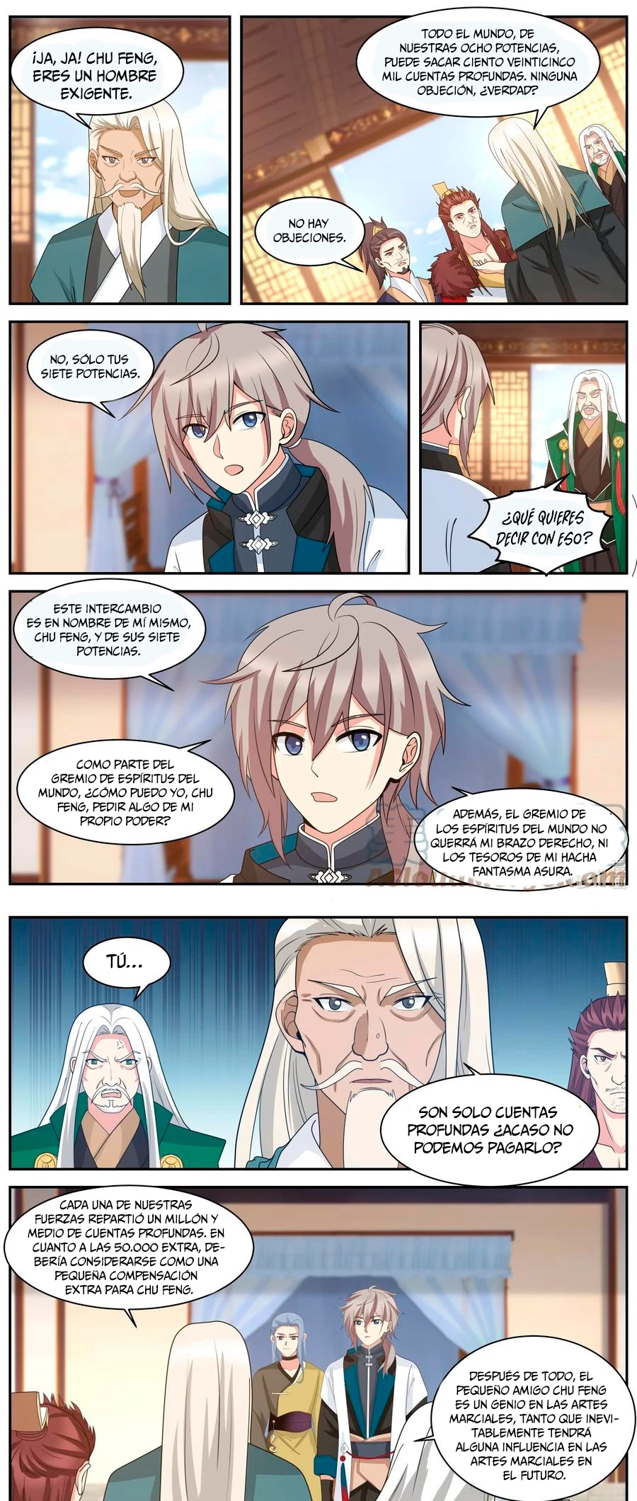 Dios marcial Asura - Capítulo 307 - Página 3 - LectorTMOo