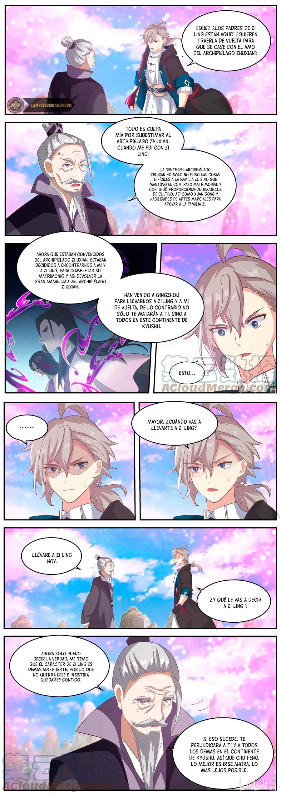 Dios marcial Asura - Capítulo 384 - Página 3 - LectorTMOo
