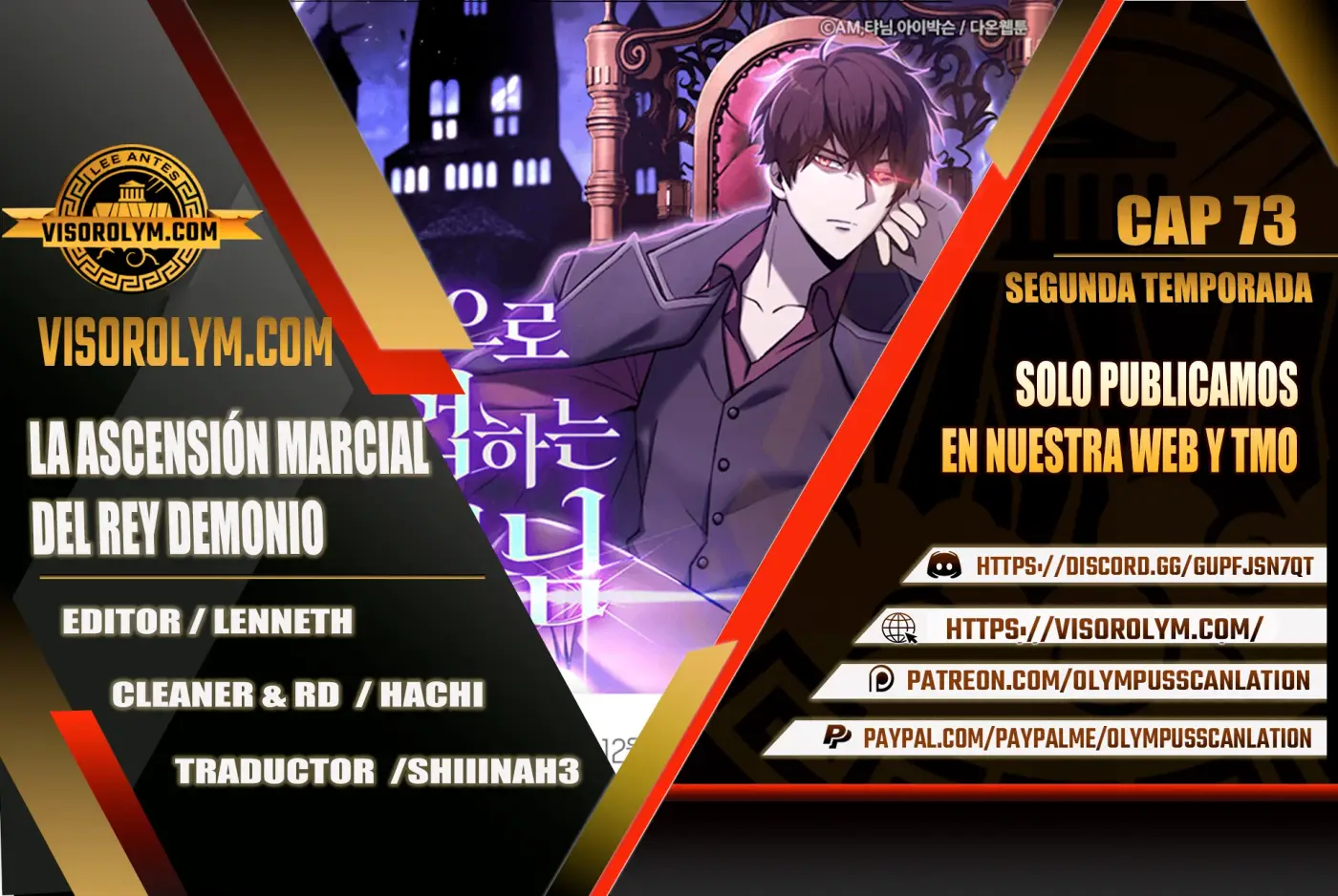 La Ascensión Marcial del Dios Demonio - Capítulo 73 - Página 1 - LectorTMOo