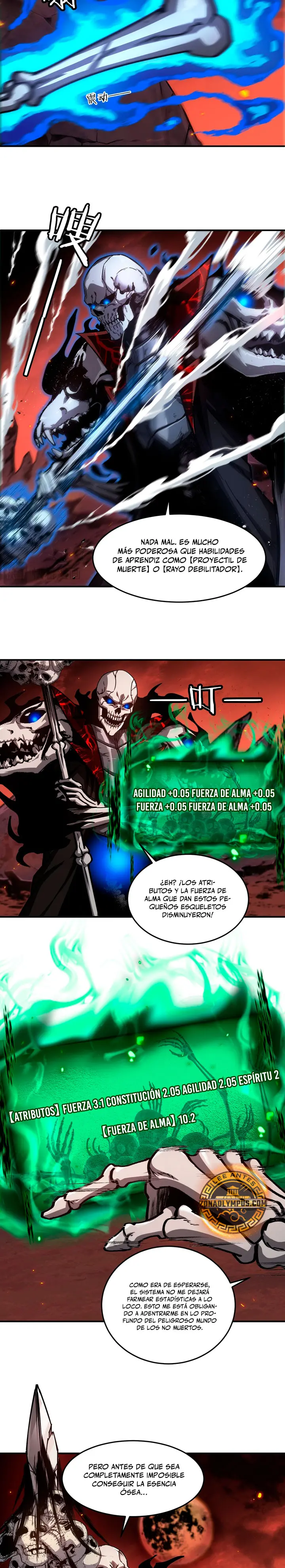 El Camino a la Divinidad Comienza con Esqueletos - Capítulo 3 - Página 12 - LectorTMOo