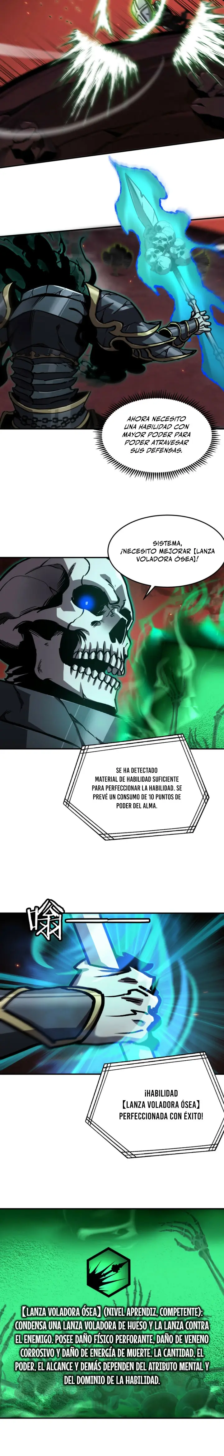 El Camino a la Divinidad Comienza con Esqueletos capítulo 15 página 8