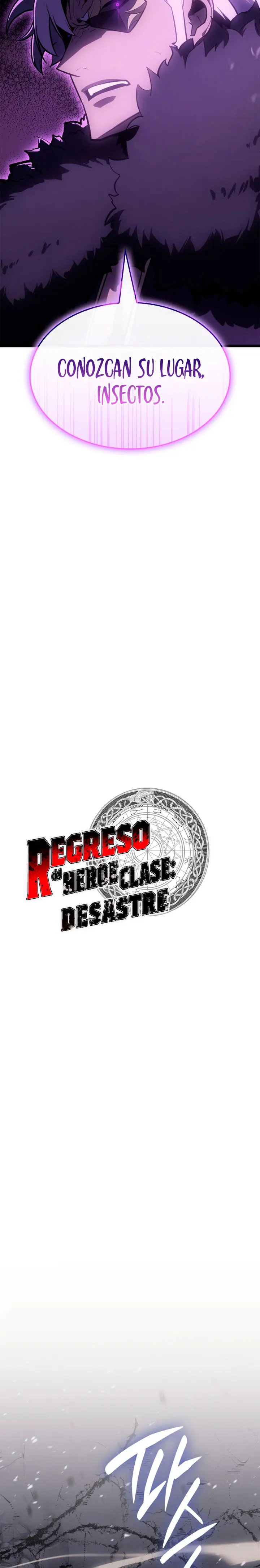 El regreso del héroe de clase: Desastre capítulo 186 página 12
