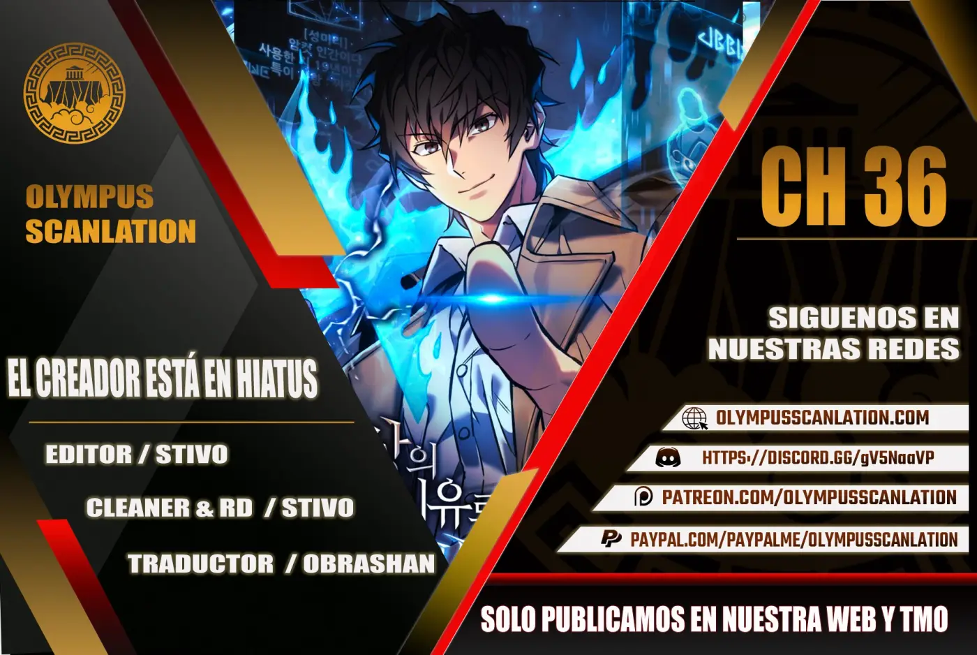 El creador está en hiatus - Capítulo 36 - Página 1 - LectorTMOo