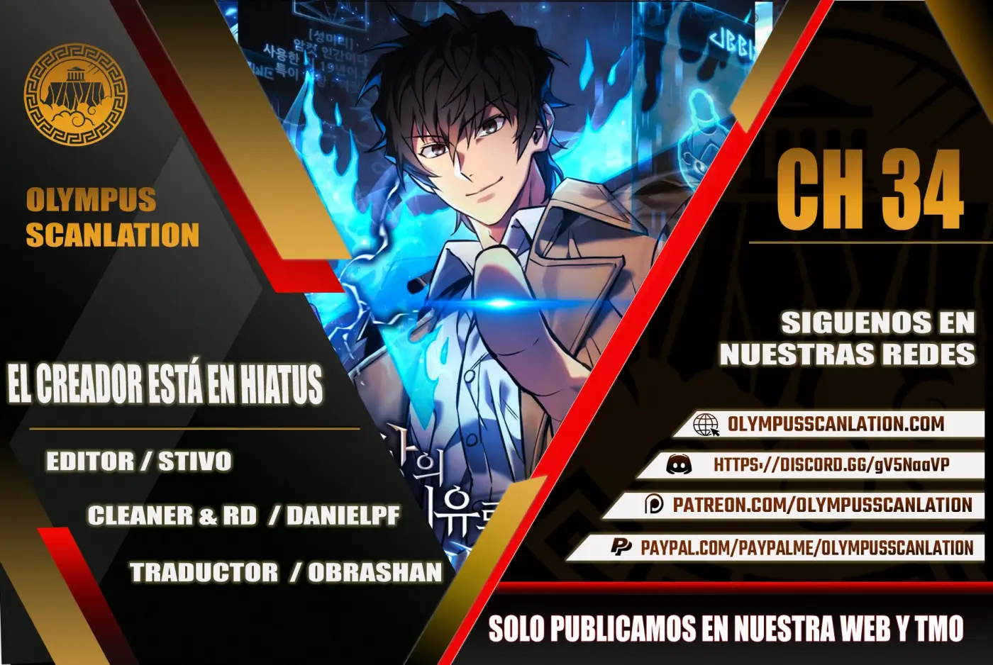 El creador está en hiatus - Capítulo 34 - Página 1 - LectorTMOo