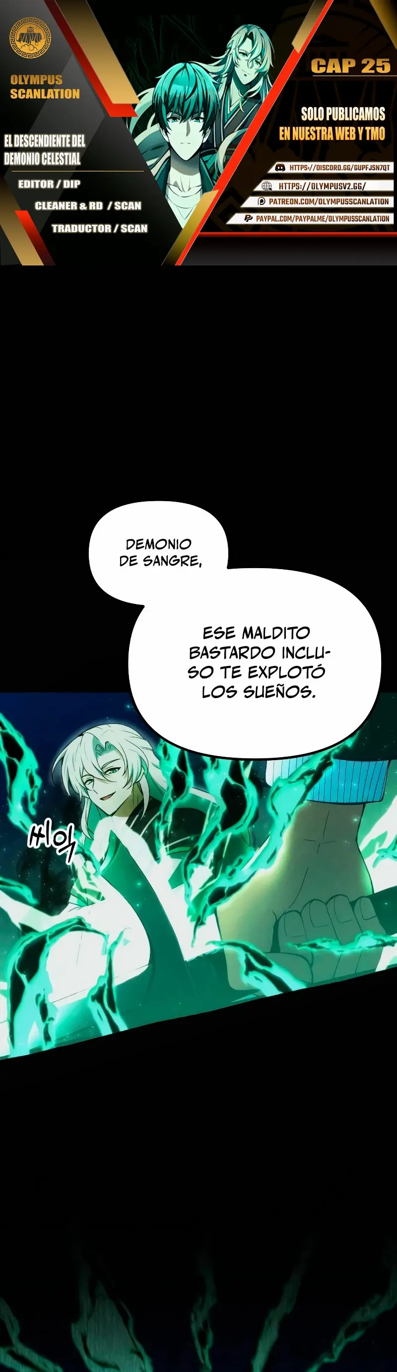 El descendiente del demonio celestial - Capítulo 25 - Página 1 - LectorTMOo