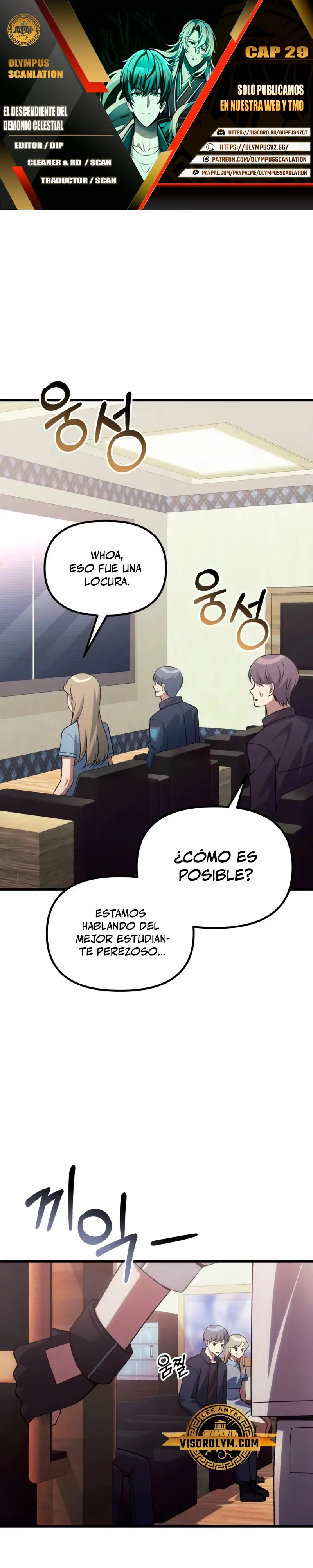 El descendiente del demonio celestial - Capítulo 29 - Página 1 - LectorTMOo