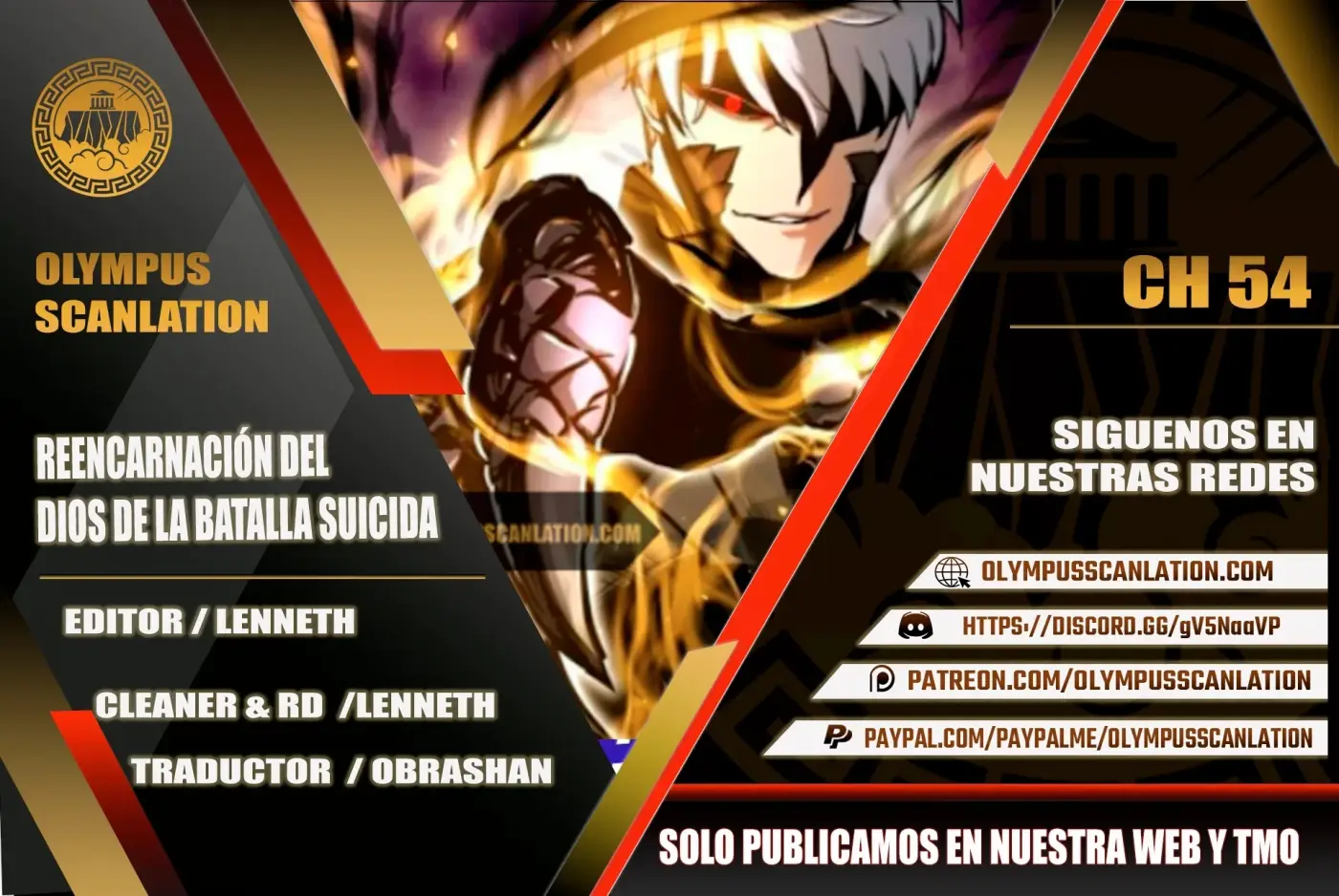 el Dios de la Batalla Suicida - Capítulo 54 - Página 1 - LectorTMOo