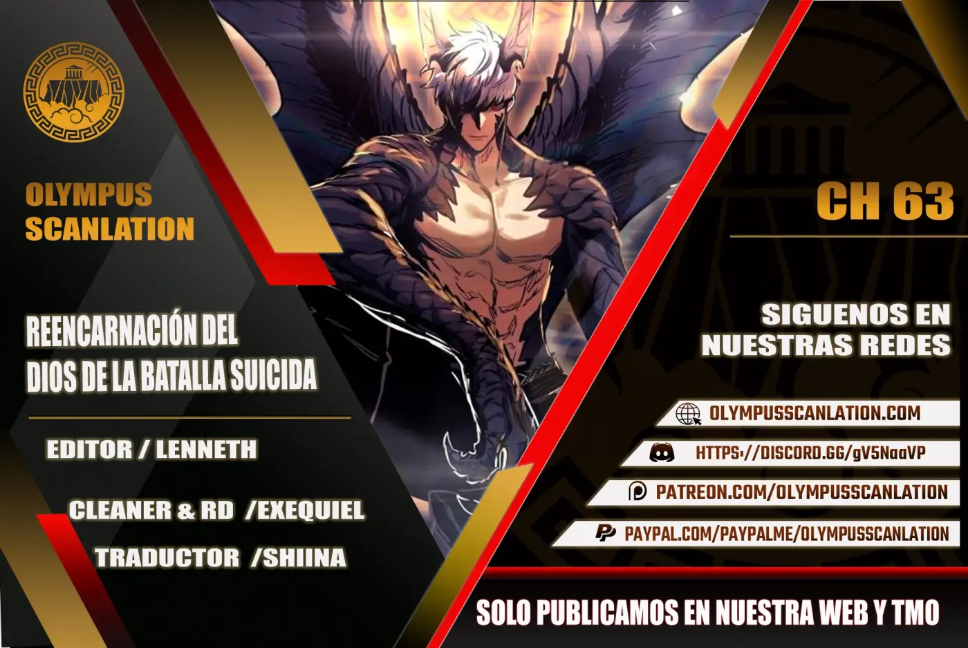 el Dios de la Batalla Suicida - Capítulo 63 - Página 1 - LectorTMOo