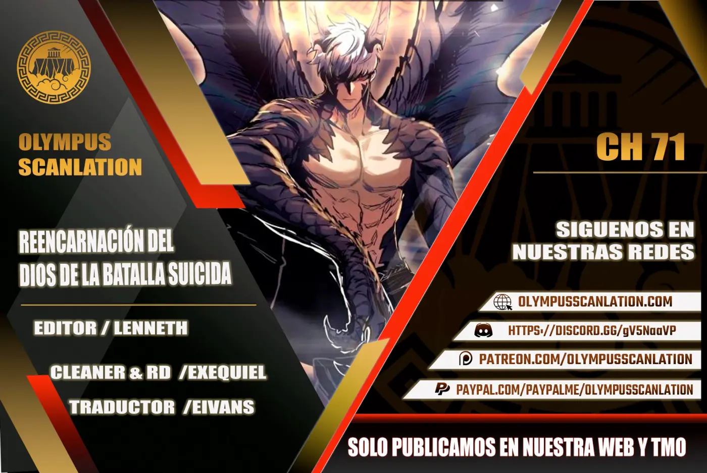 el Dios de la Batalla Suicida - Capítulo 71 - Página 1 - LectorTMOo