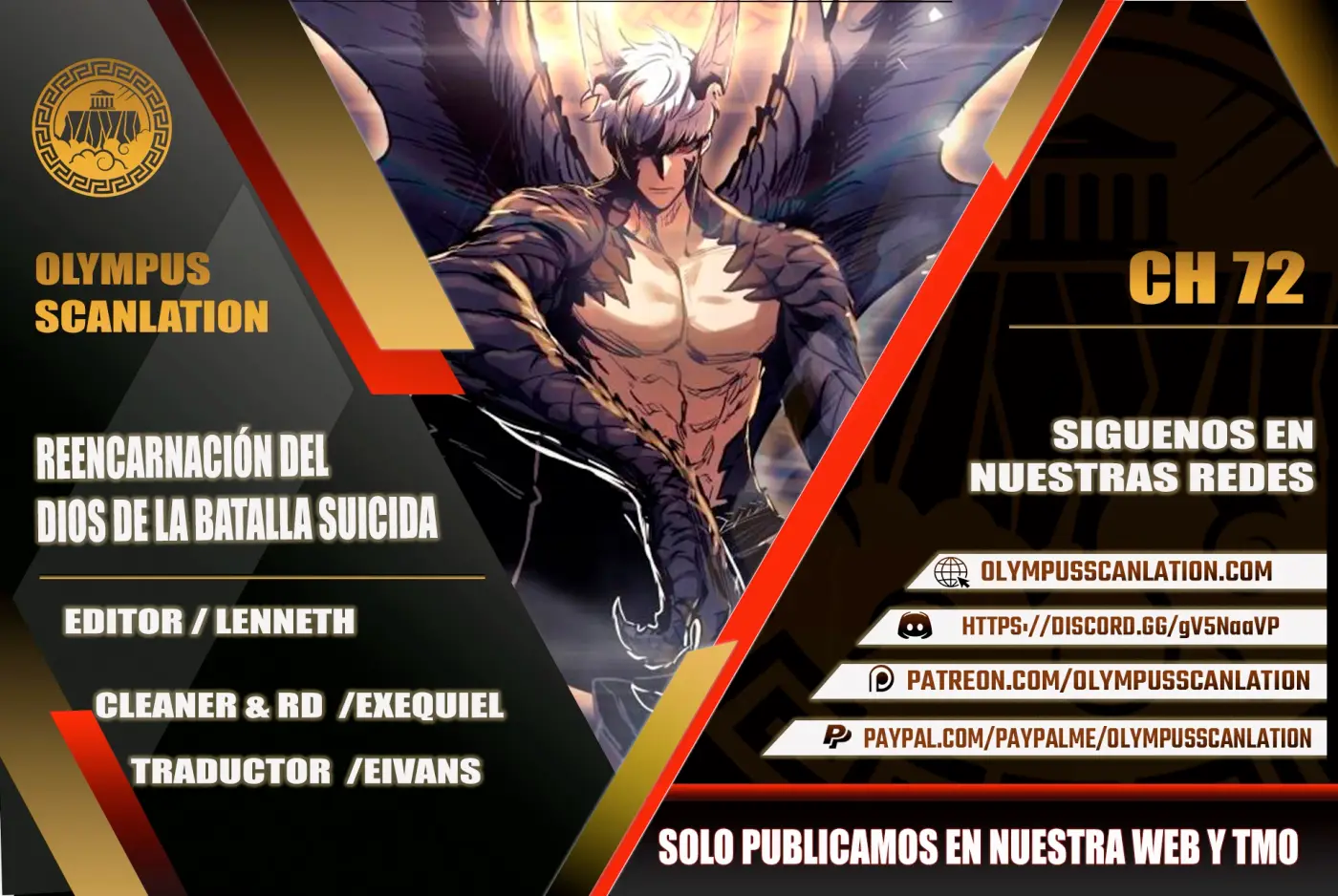 el Dios de la Batalla Suicida - Capítulo 72 - Página 1 - LectorTMOo