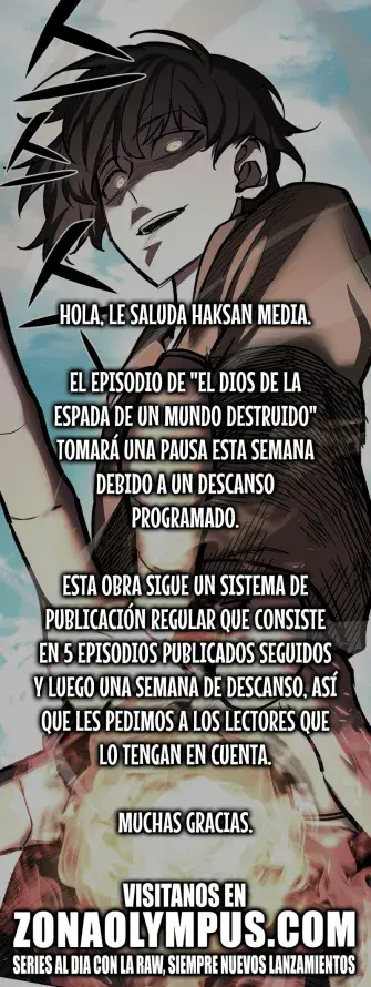 El Dios de la Espada de un Mundo Destruido - Capítulo 34.05 - Página 1 - LectorTMOo