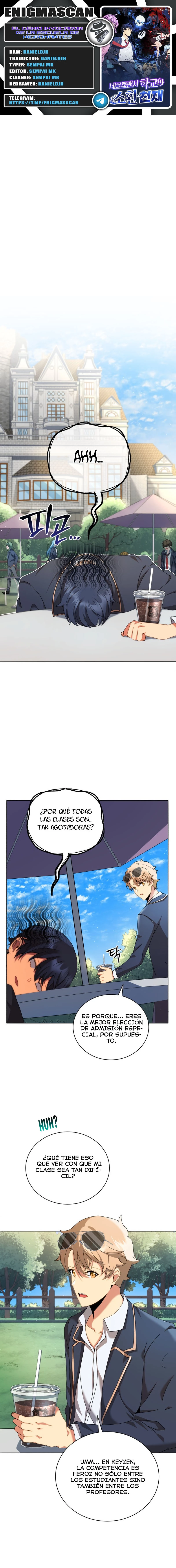 El Genio Invocador de la Escuela de Nigromantes - Capítulo 10 - Página 1 - LectorTMOo