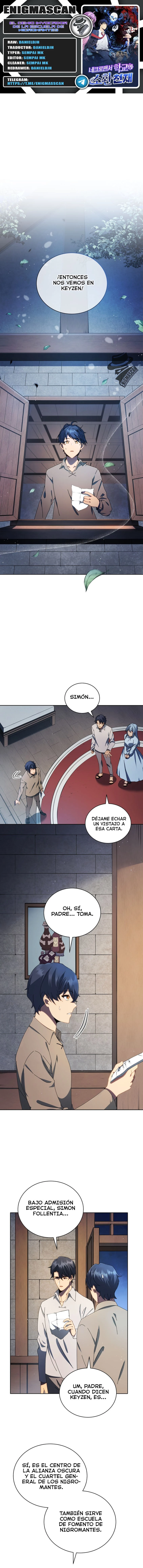 El Genio Invocador de la Escuela de Nigromantes - Capítulo 2 - Página 1 - LectorTMOo