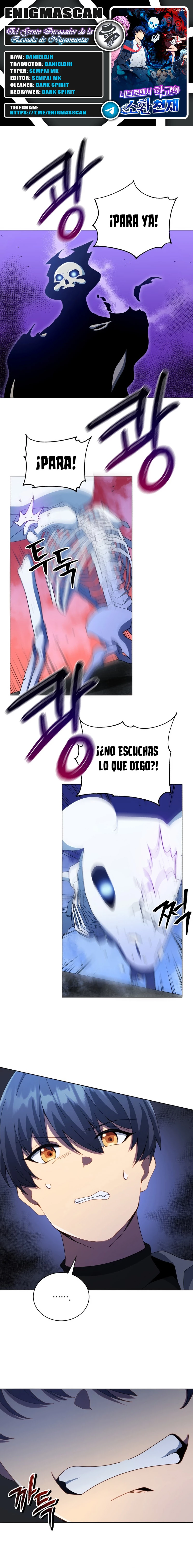 El Genio Invocador de la Escuela de Nigromantes - Capítulo 25 - Página 1 - LectorTMOo