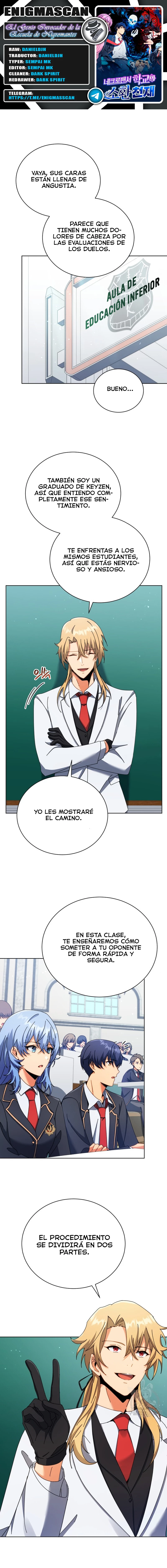 El Genio Invocador de la Escuela de Nigromantes - Capítulo 56 - Página 1 - LectorTMOo
