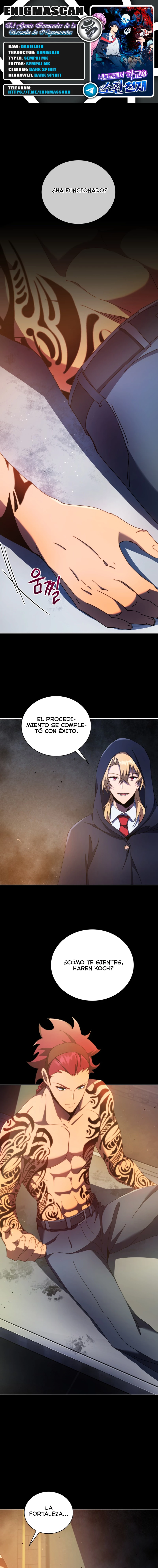 El Genio Invocador de la Escuela de Nigromantes - Capítulo 58 - Página 1 - LectorTMOo
