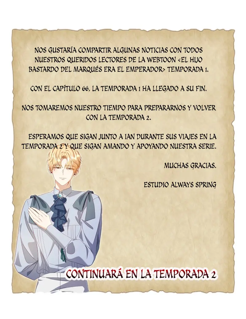 El hijo bastardo del marqués era el emperador - Capítulo 66.05 - Página 1 - LectorTMOo