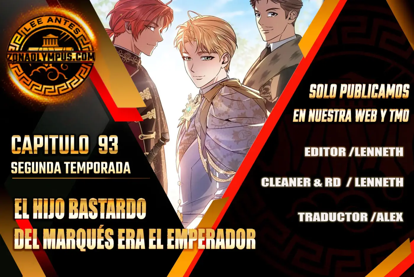 El hijo bastardo del marqués era el emperador - Capítulo 93 - Página 1 - LectorTMOo
