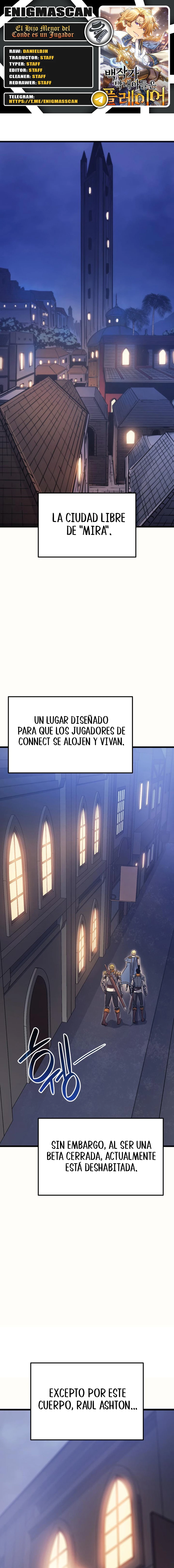 El Hijo Menor Del Conde Es Un Jugador - Capítulo 6 - Página 1 - LectorTMOo