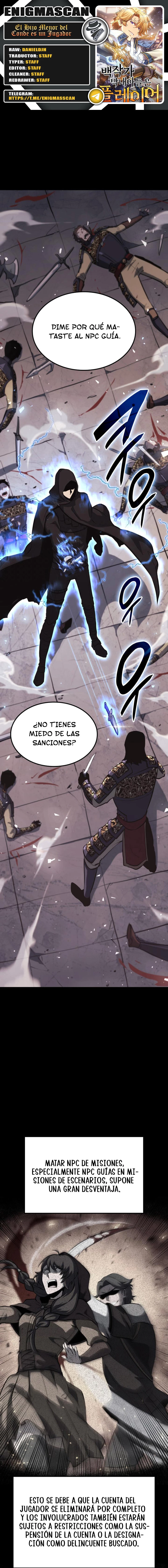 El Hijo Menor Del Conde Es Un Jugador - Capítulo 29 - Página 1 - LectorTMOo