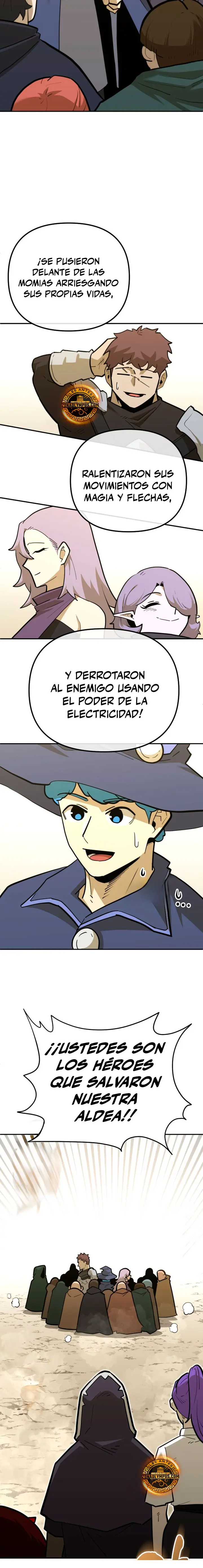 El hombre más guapo se convirtió en esqueleto capítulo 101 página 9