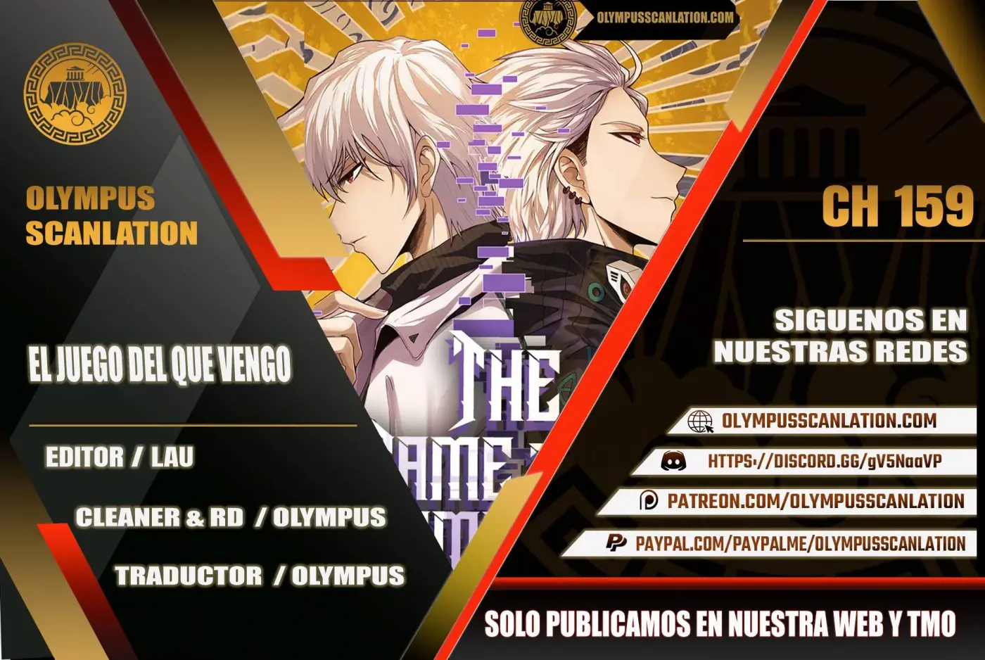 El juego del que vengo capítulo 159 página 1