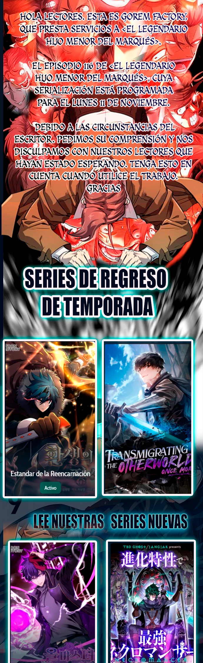 El Legendario Hijo Menor De La Casa Del Marqués - Capítulo 115.5 - Página 1 - LectorTMOo