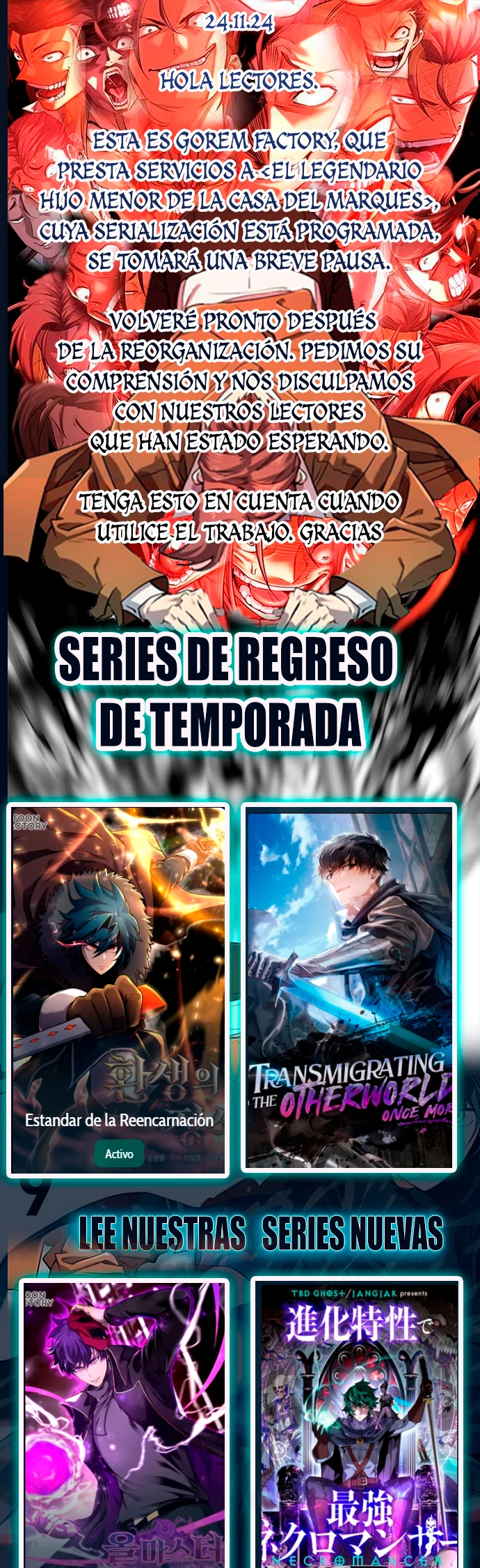 El Legendario Hijo Menor De La Casa Del Marqués - Capítulo 115.6 - Página 1 - LectorTMOo
