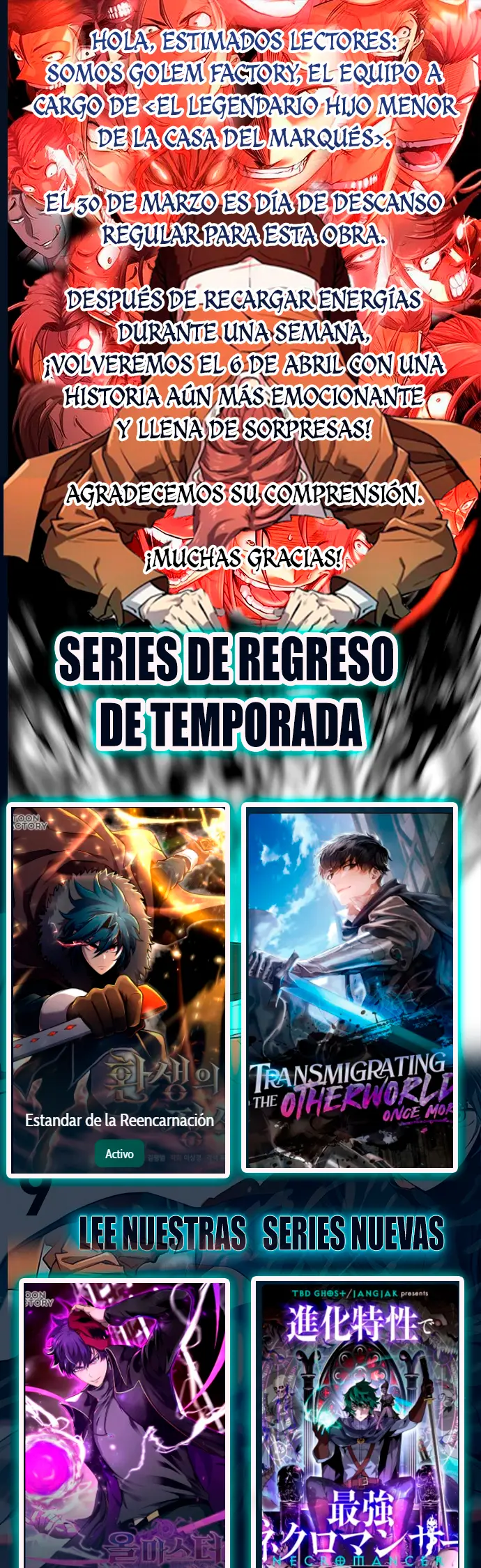 El Legendario Hijo Menor De La Casa Del Marqués - Capítulo 125.5 - Página 1 - LectorTMOo