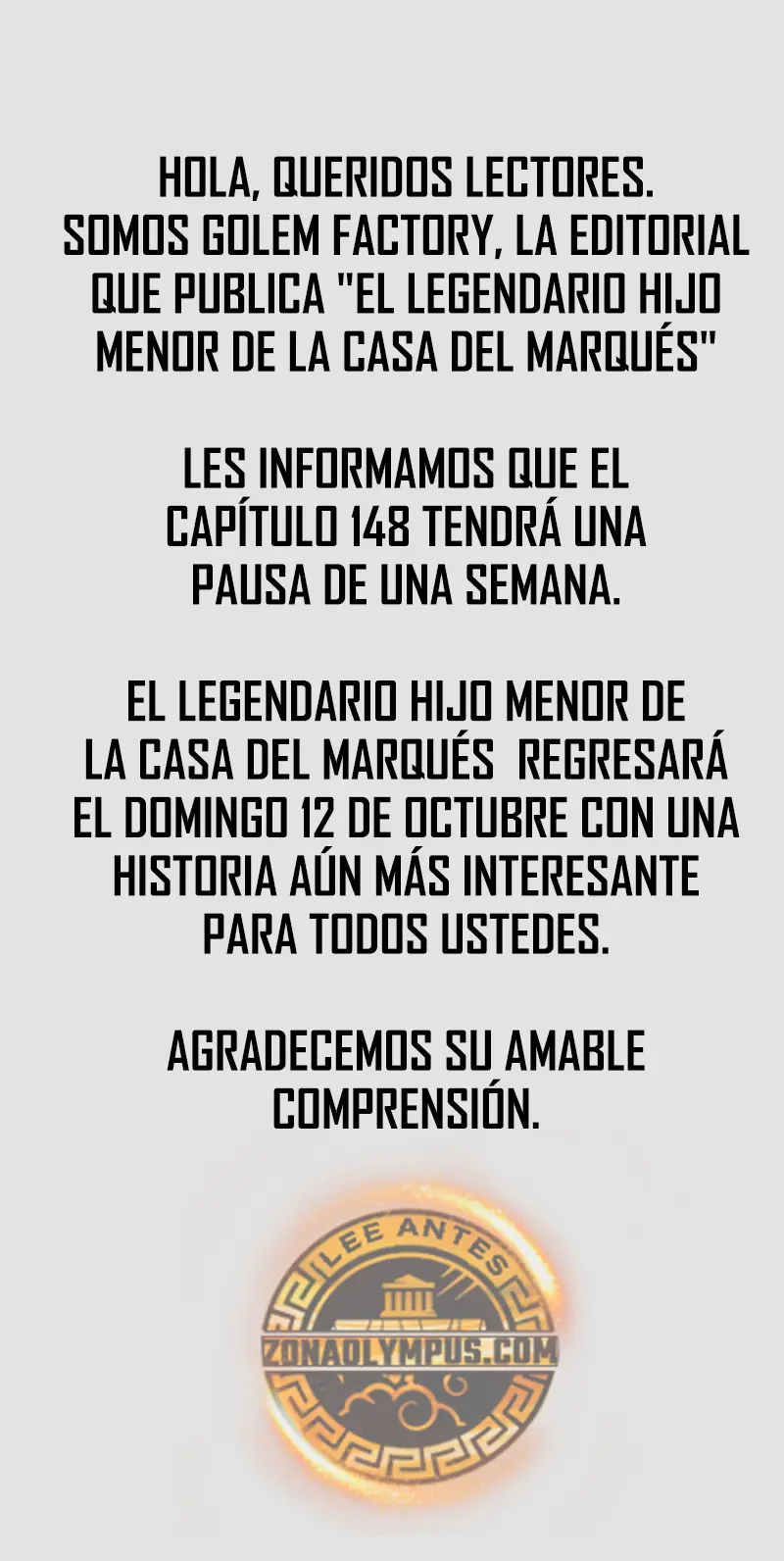 El Legendario Hijo Menor De La Casa Del Marqués - Capítulo 147.5 - Página 1 - LectorTMOo