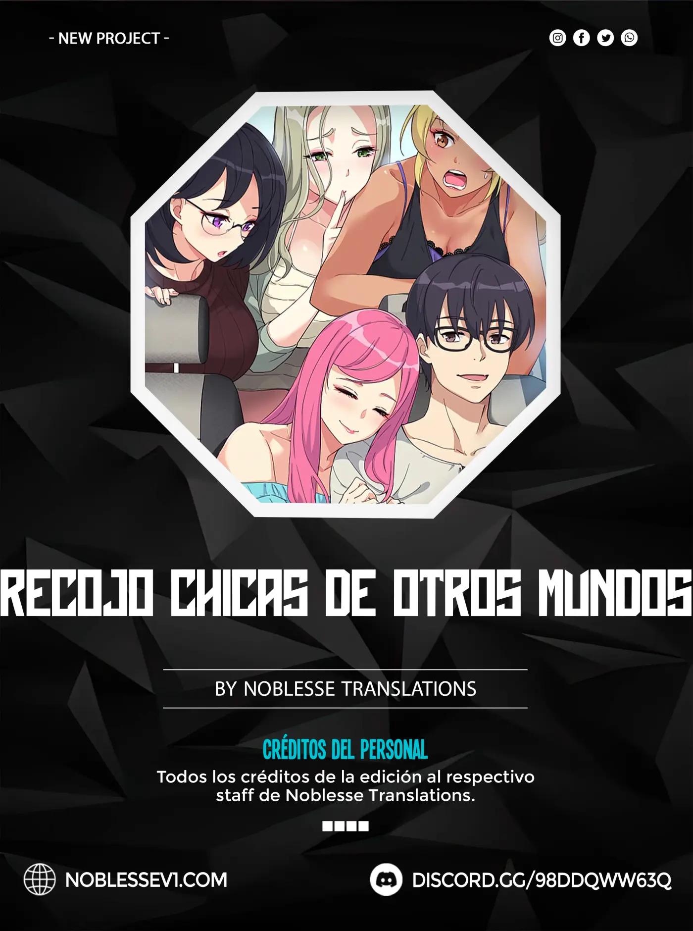 El Pibe que Recoge Chicas de otros Mundos - Capítulo 20 - Página 1 - LectorTMOo