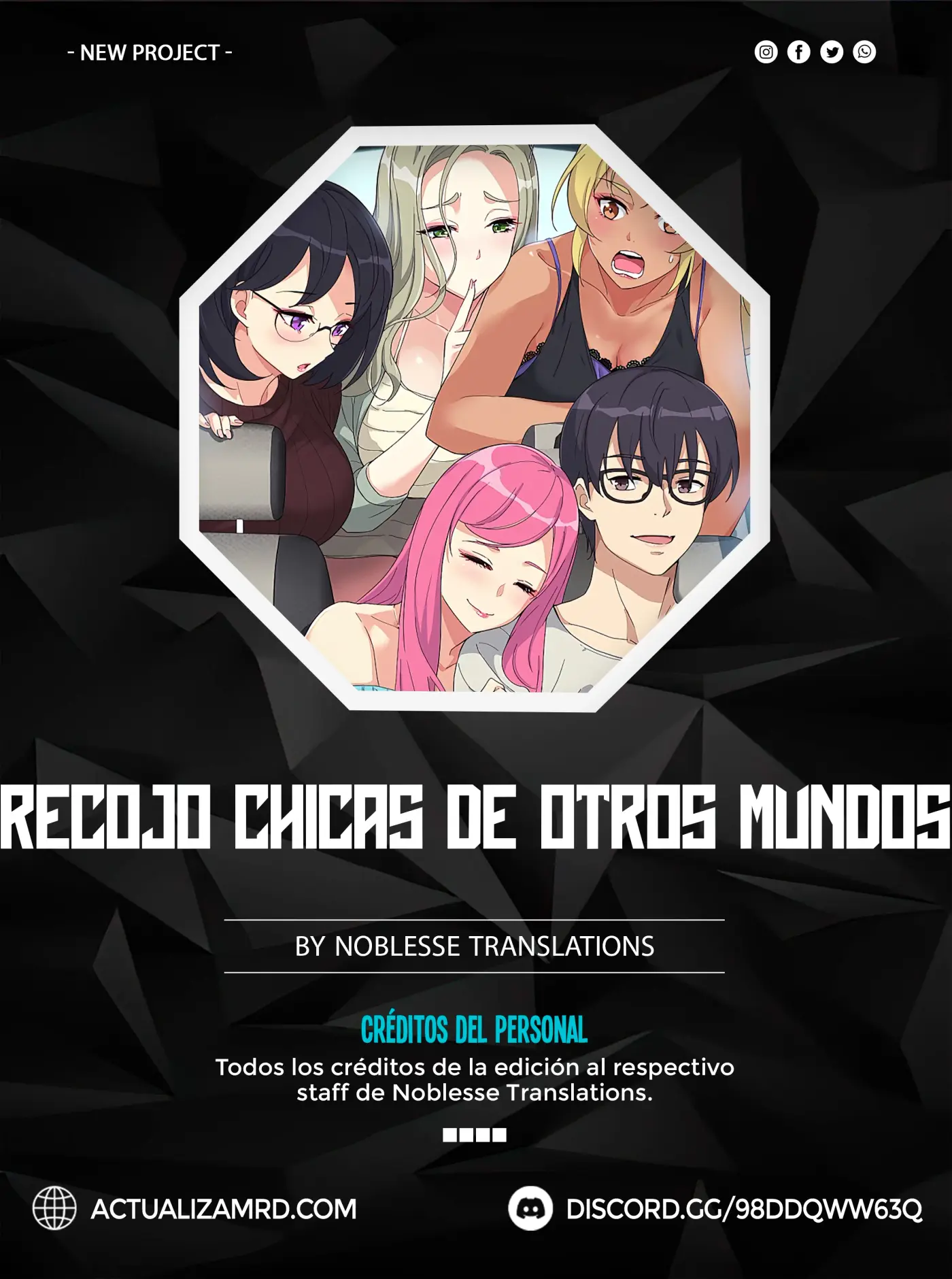 El Pibe que Recoge Chicas de otros Mundos - Capítulo 6 - Página 1 - LectorTMOo