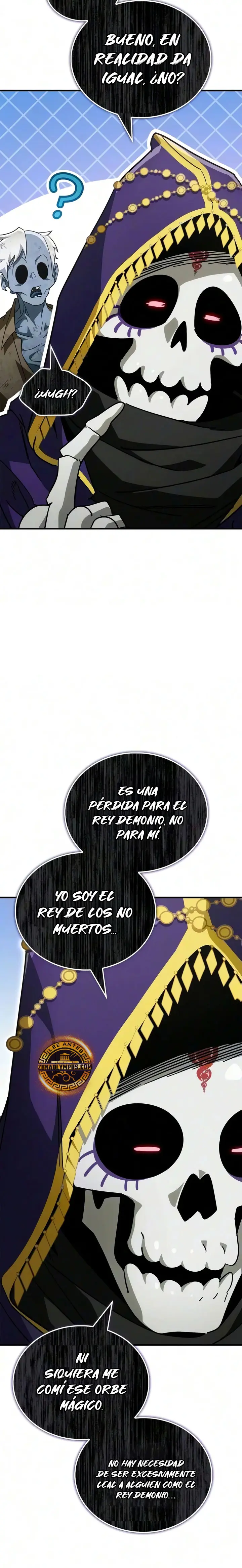 El Rey Demonio Abrumado por Héroes capítulo 37 página 22