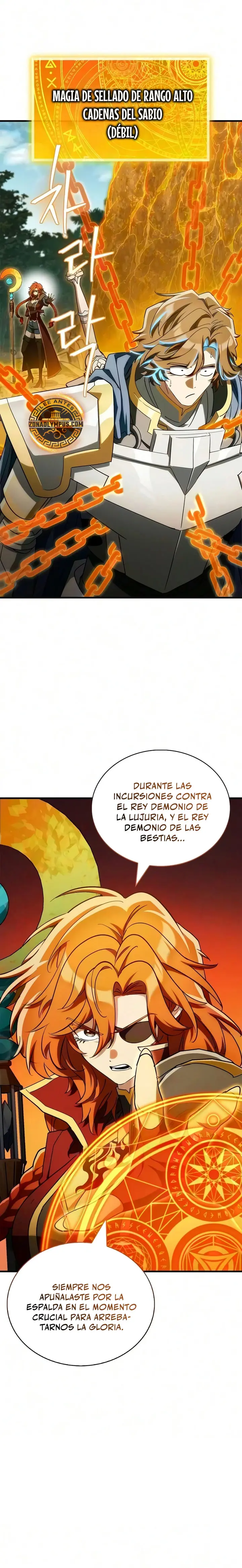 El Rey Demonio Abrumado por Héroes capítulo 37 página 40