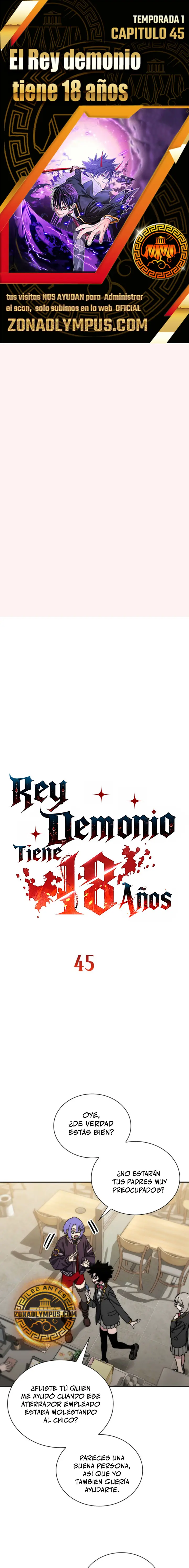 El Rey demonio tiene 18 años - Capítulo 45 - Página 1 - LectorTMOo