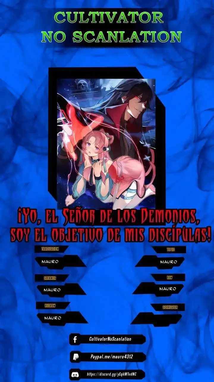 El Señor Demonio, estoy siendo El Objetivo De Mis Discípulas - Capítulo 3 - Página 1 - LectorTMOo