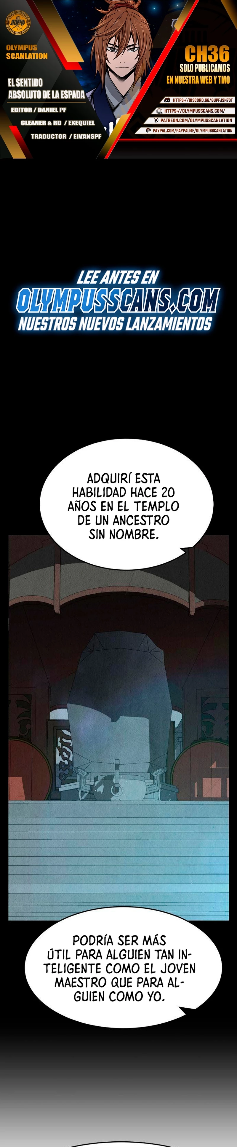 El Sentido Absoluto de las Espadas - Capítulo 36 - Página 1 - LectorTMOo