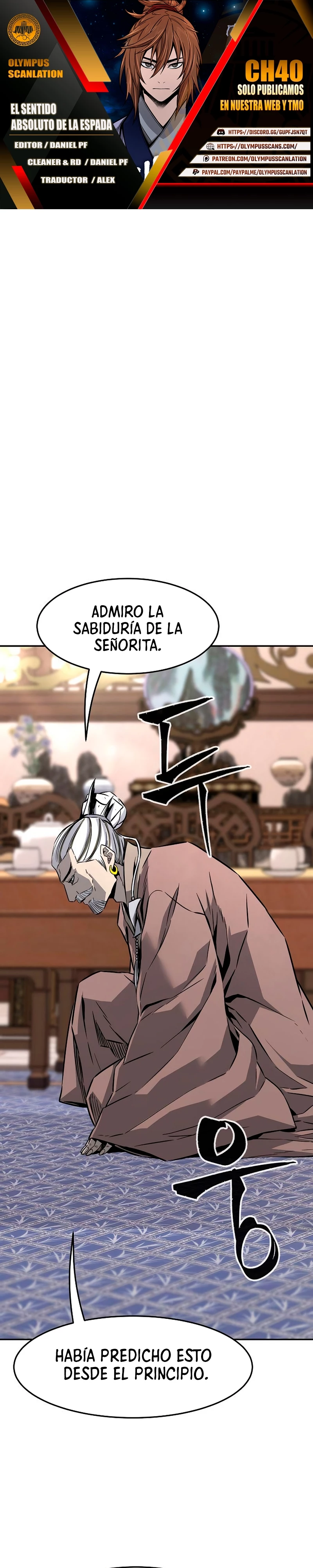 El Sentido Absoluto de las Espadas - Capítulo 40 - Página 1 - LectorTMOo