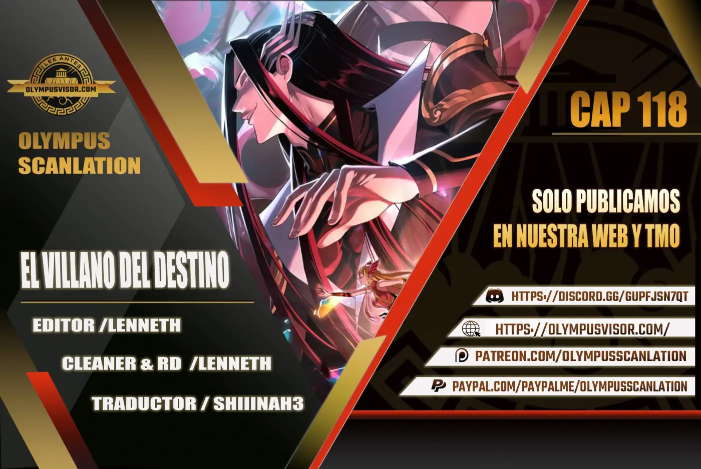 *El Villano Del Destino - Capítulo 118 - Página 1 - LectorTMOo
