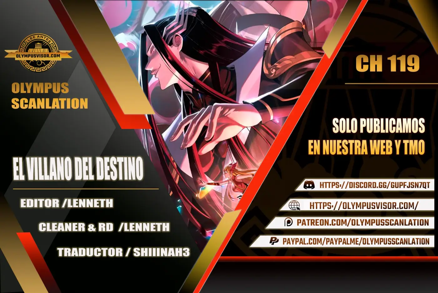 *El Villano Del Destino - Capítulo 119 - Página 1 - LectorTMOo