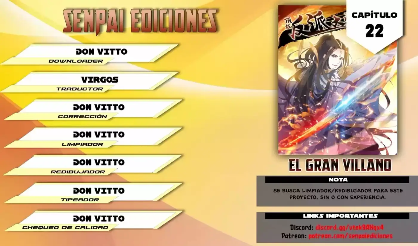 Gran Villano - Capítulo 22 - Página 1 - LectorTMOo