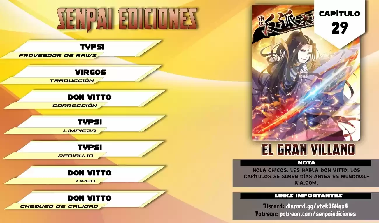 Gran Villano - Capítulo 29 - Página 1 - LectorTMOo
