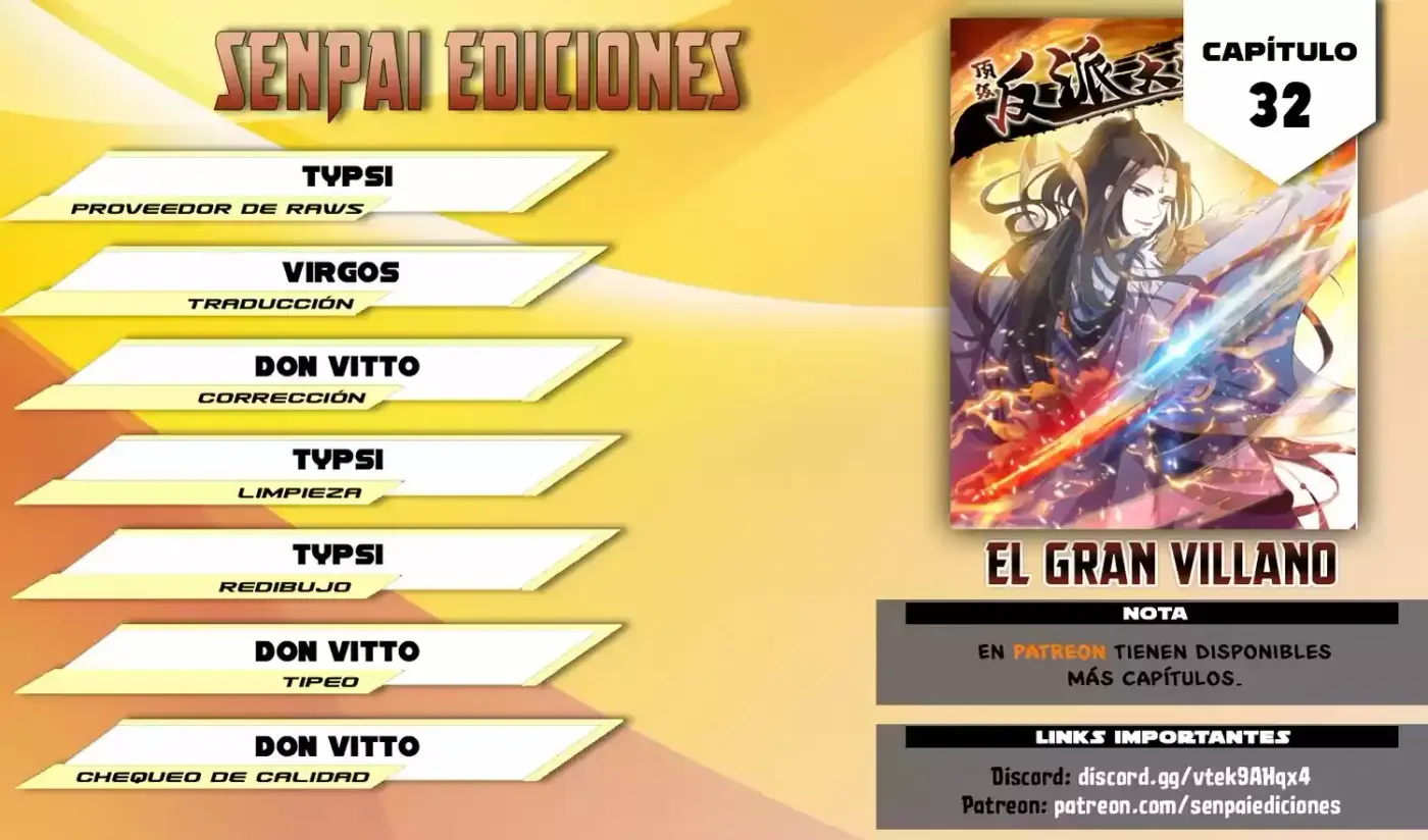 Gran Villano - Capítulo 32 - Página 1 - LectorTMOo