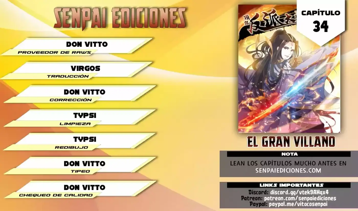 Gran Villano - Capítulo 34 - Página 1 - LectorTMOo