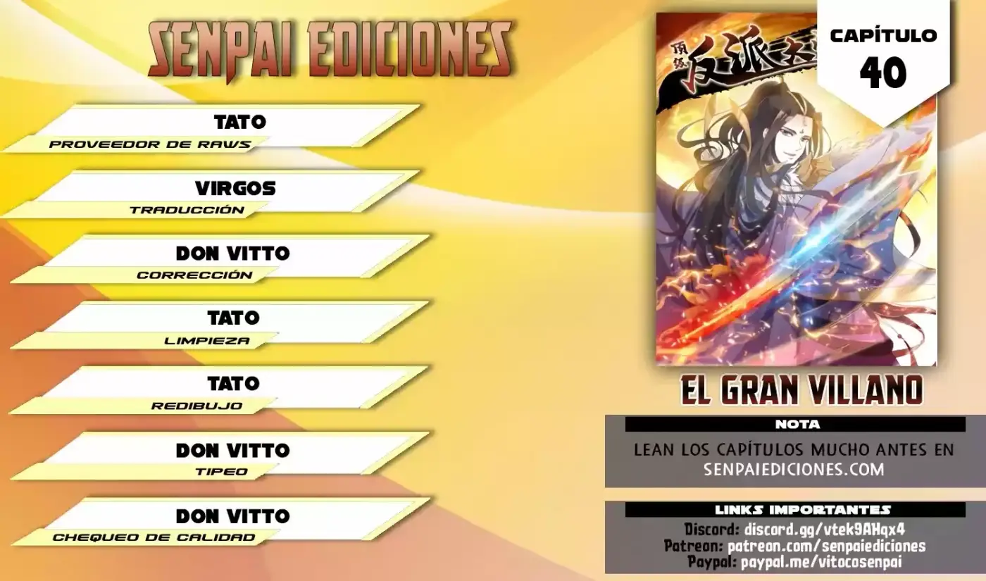 Gran Villano - Capítulo 40 - Página 1 - LectorTMOo