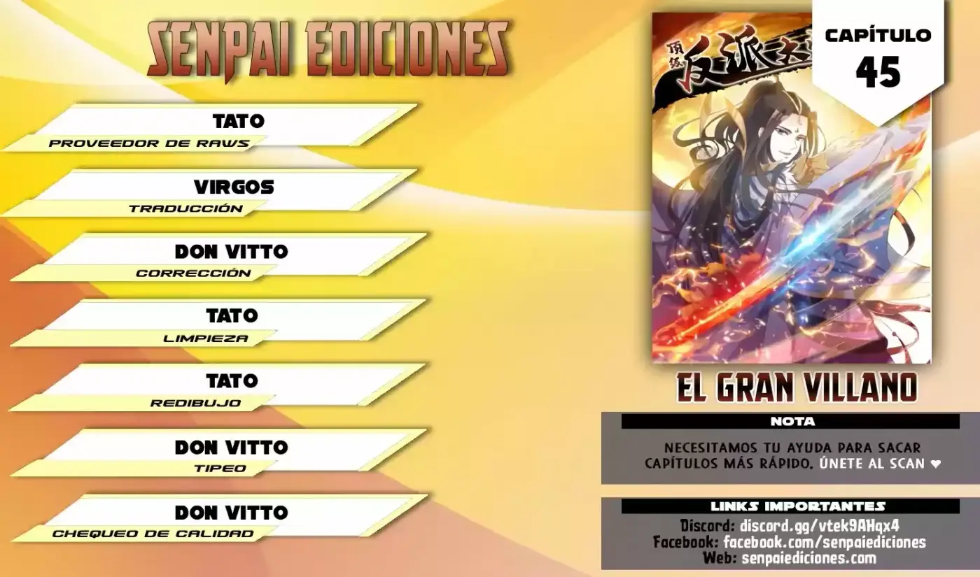 Gran Villano - Capítulo 45 - Página 1 - LectorTMOo