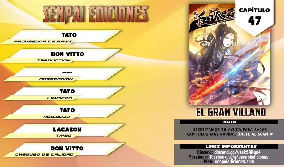 Gran Villano - Capítulo 47 - Página 1 - LectorTMOo