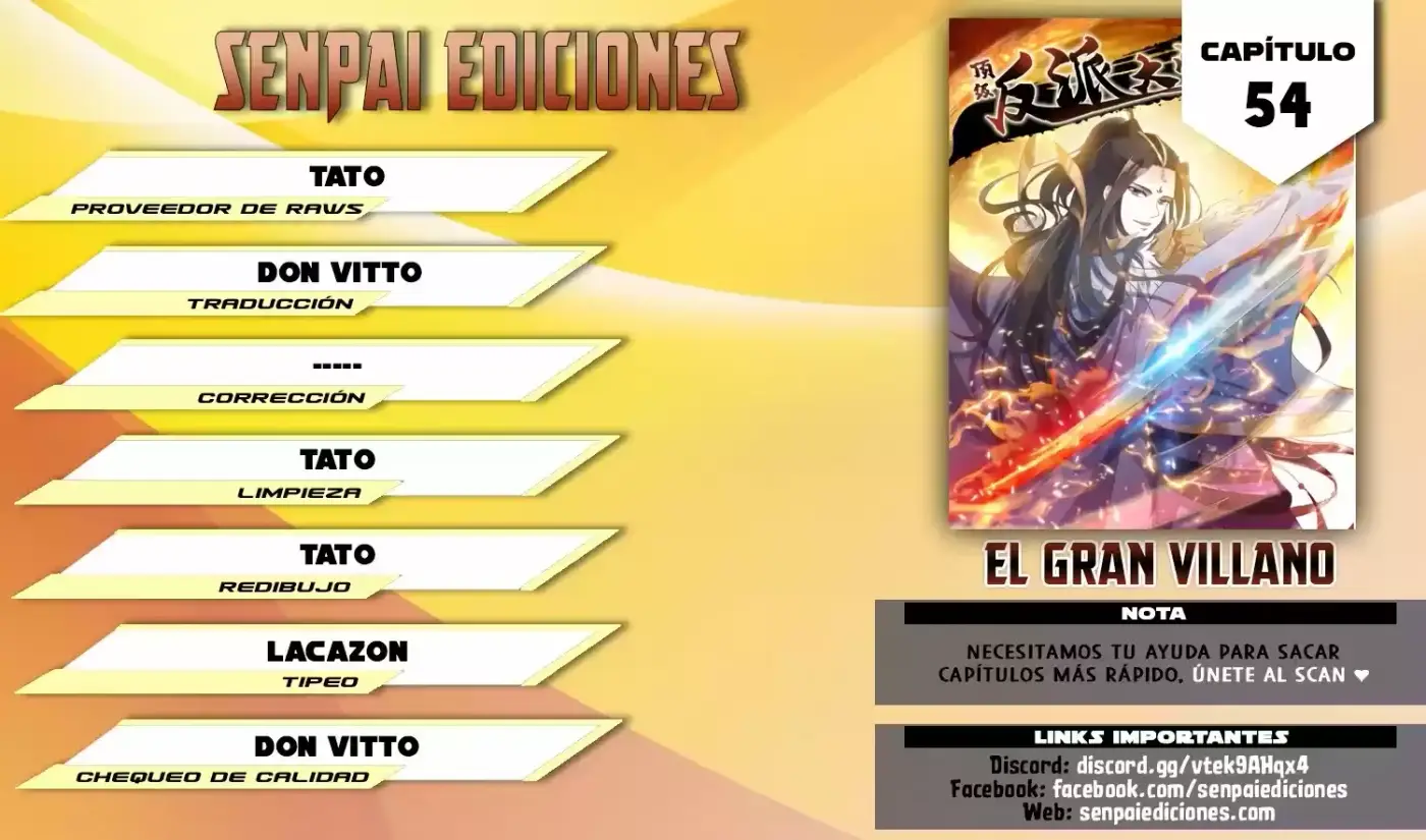Gran Villano - Capítulo 54 - Página 1 - LectorTMOo