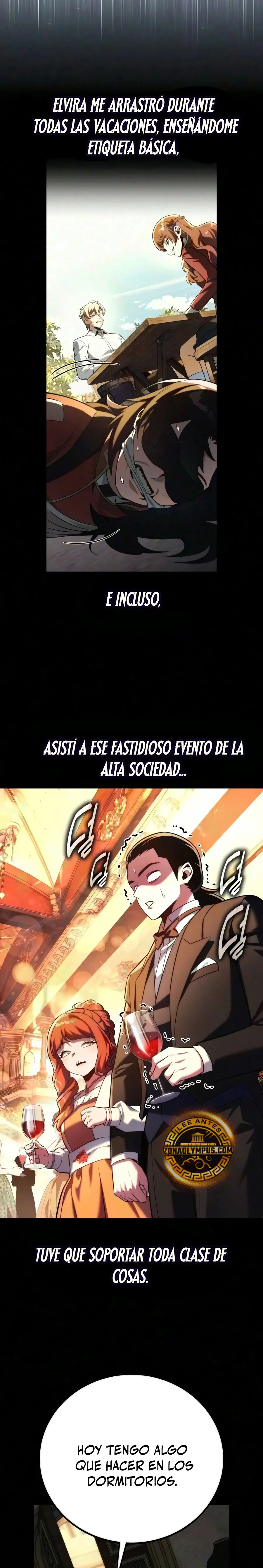Guía de supervivencia del extra de la academia capítulo 113 página 37
